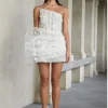 Eliya The Label Azaria Dress - White< Mini Dresses | Midi Dresses