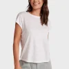 Bella Dahl Baby Crew Tee - White< Shirts | Tops