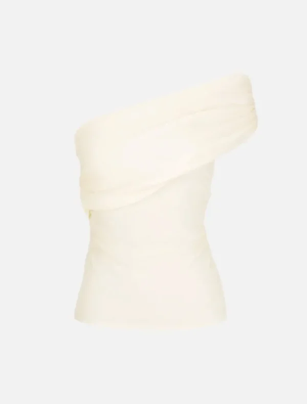 Shona Joy Beau One Shoulder Top - Ivory< Skirts | Tops