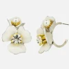 Jolie and Deen Blossom Hoops - Silver< Earrings