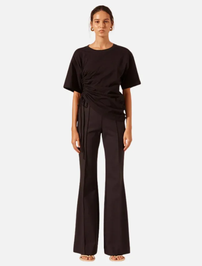 boot_cut_flared_pant__bla_0.webp Shona Joy Boot Cut Flared Pant - Black< Pants