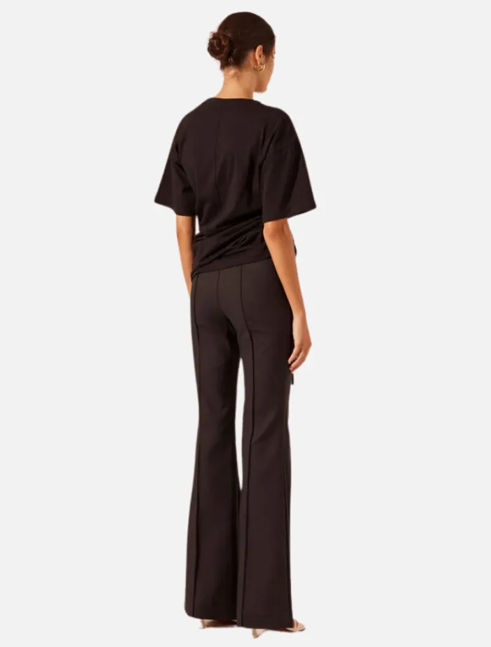 boot_cut_flared_pant__bla_1.webp Shona Joy Boot Cut Flared Pant - Black< Pants