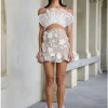 Eliya The Label Boston Skirt - White< Skirts | Tops