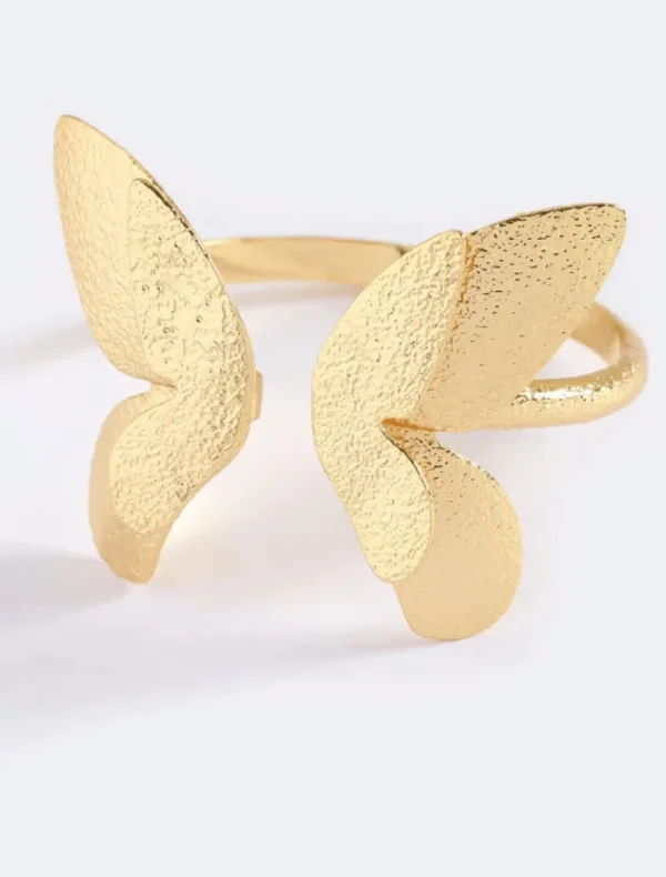 Emma Pills Butterfly Effect Cuff - Gold Fearless Finish< Bracelets
