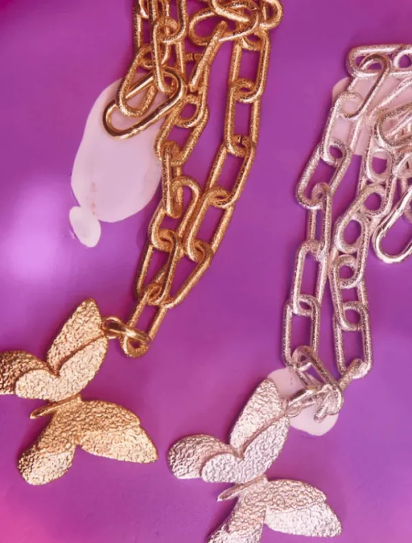 Emma Pills Butterfly Effect Necklace - Fearless Gold< Necklaces