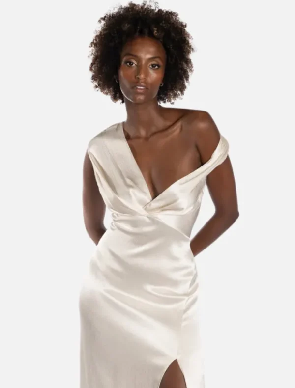 One Fell Swoop Cassia Dress - Shell< Midi Dresses | Bras / Briefs