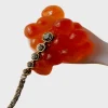 8 Other Reasons Caviar Drop Stud - Gold< Earrings