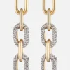 Insurge Clothing Chain Earrings - Gold/Silver< Earrings