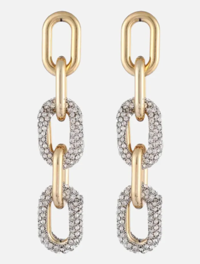 chain_earrings__goldsilve_0.webp Insurge Clothing Chain Earrings - Gold/Silver< Earrings