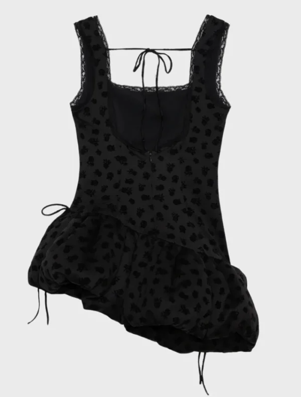 For Love & Lemons Claira Asymmetric Top - Black< Casual Dresses | Mini Dresses