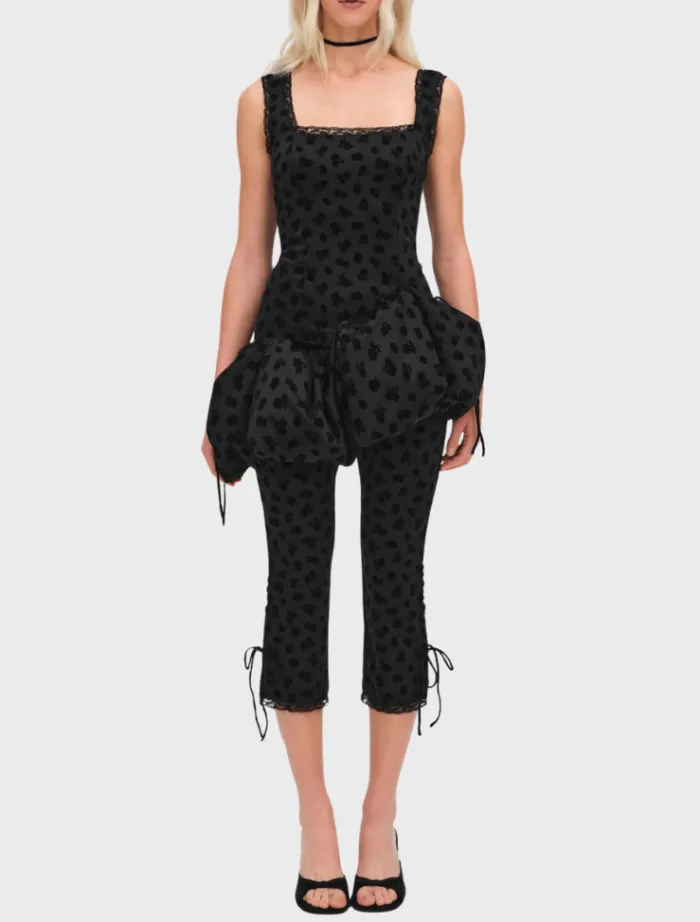 claira_asymmetric_top__bl_3.webp For Love & Lemons Claira Asymmetric Top - Black< Casual Dresses | Mini Dresses