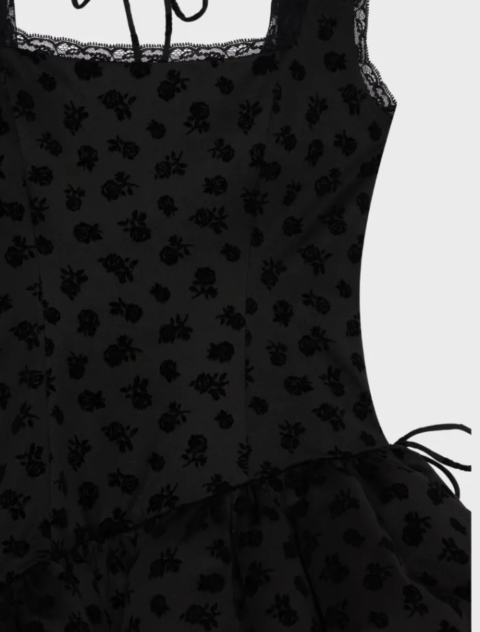 claira_asymmetric_top__bl_8.webp For Love & Lemons Claira Asymmetric Top - Black< Casual Dresses | Mini Dresses