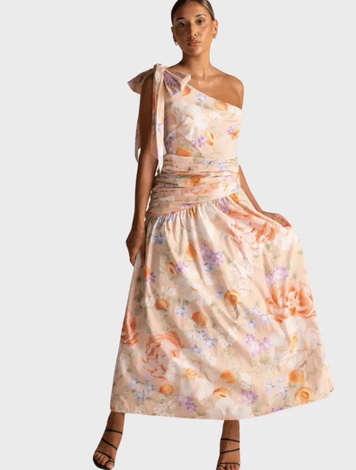 claudia_maxi_dress__peach_2.webp Zanetta Claudia Maxi Dress – Peachy Floral< Casual Dresses