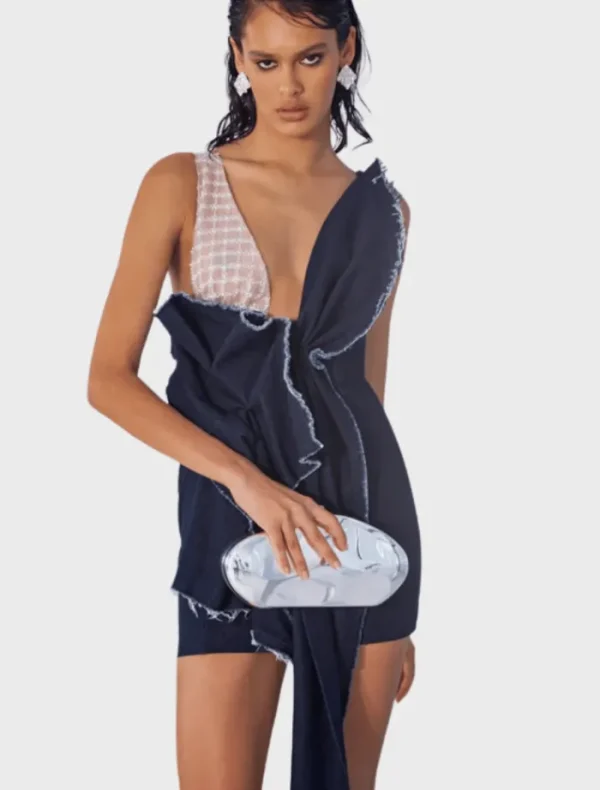 Eliya The Label Dalton Dress - Denim< Mini Dresses | Denim