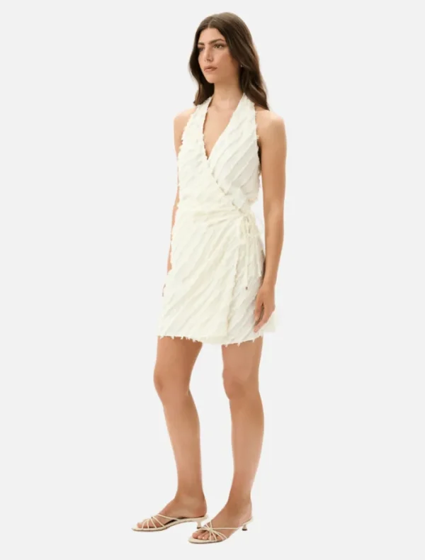 Roame Dalton Dress - Ecru< Casual Dresses | Mini Dresses