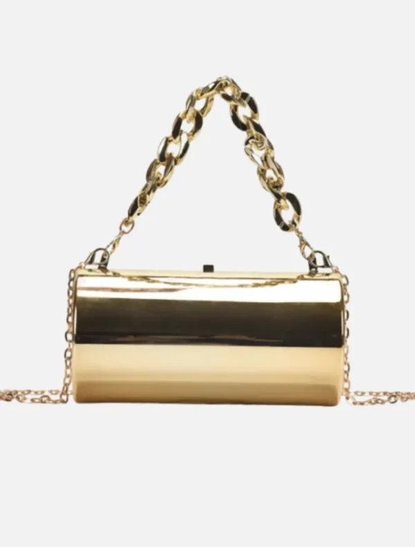 Insurge Clothing Dani Box Bag - Gold< Bags | Shorts