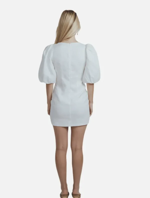 Zanetta Dani Mini Dress – White< Casual Dresses | Mini Dresses