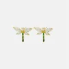 Jolie and Deen Dragonfly Studs - Gold< Earrings