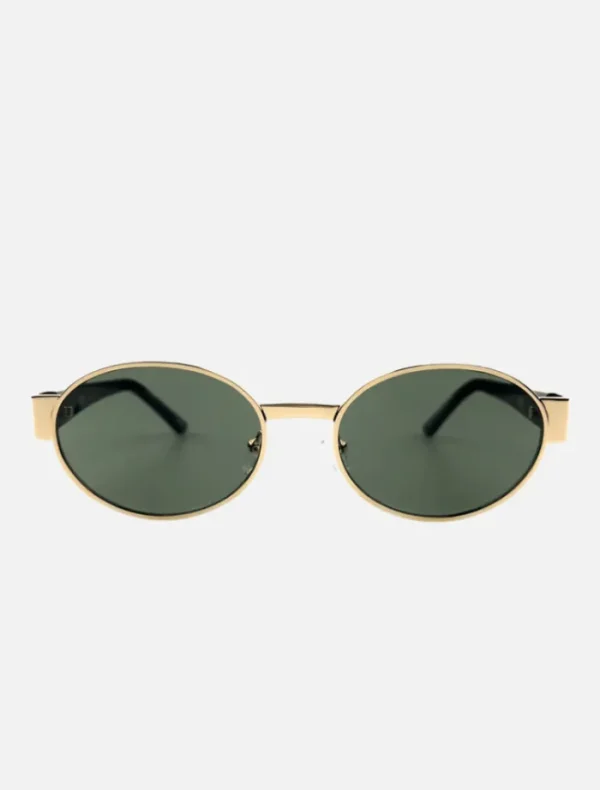 Otra Echo - Gold Tortoiseshell/ Green< Sunglasses | Uv Protection