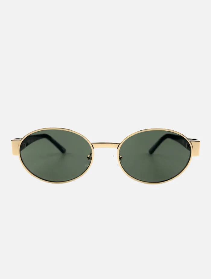echo__gold_tortoiseshell__0.webp Otra Echo - Gold Tortoiseshell/ Green< Sunglasses | Uv Protection