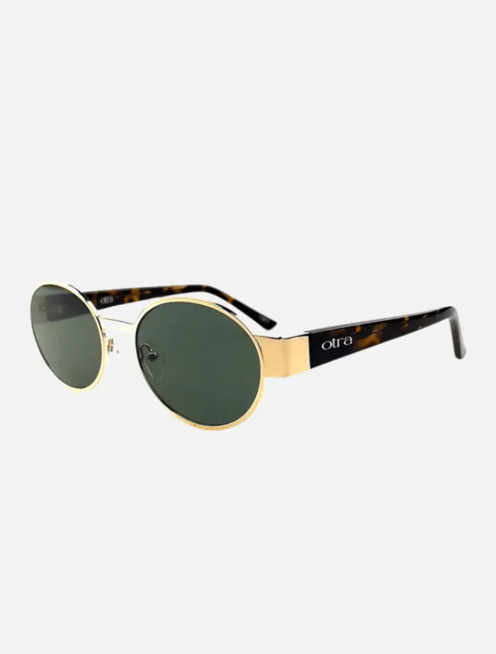 echo__gold_tortoiseshell__2.webp Otra Echo - Gold Tortoiseshell/ Green< Sunglasses | Uv Protection