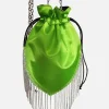 Insurge Clothing Elissa Tassel Bag - Green< Bags