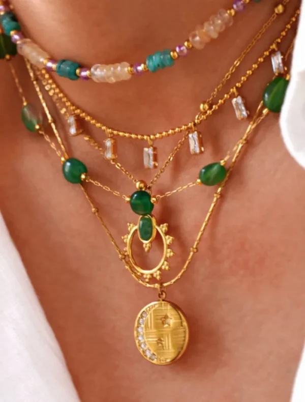 Insurge Clothing Emmanuelle Coin Necklace - Gold< Necklaces
