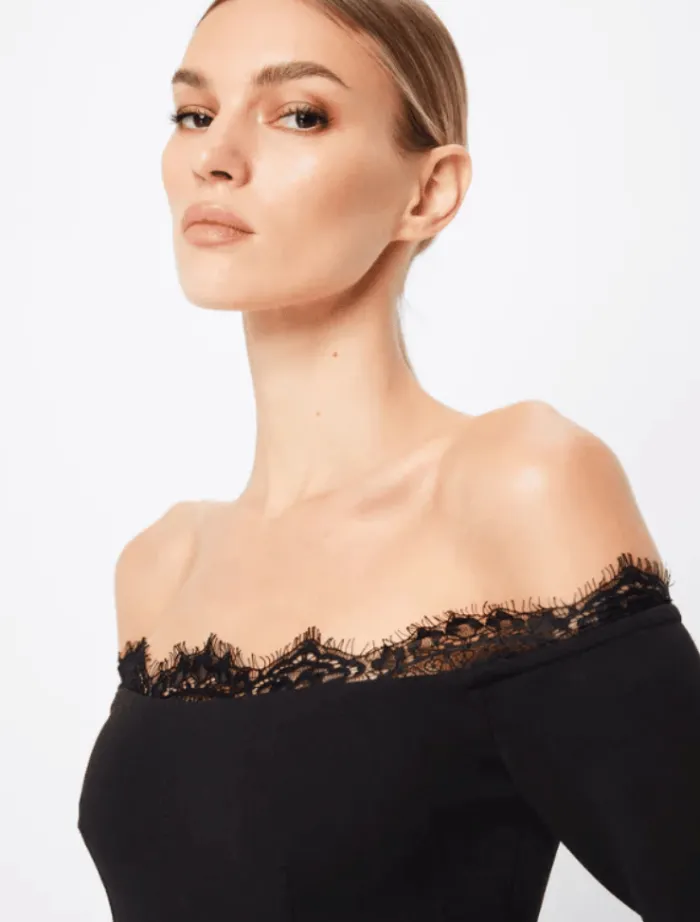 eternal_midi_dress__black_1.webp Mossman Eternal Midi Dress - Black< Long Sleeve Dresses | Midi Dresses