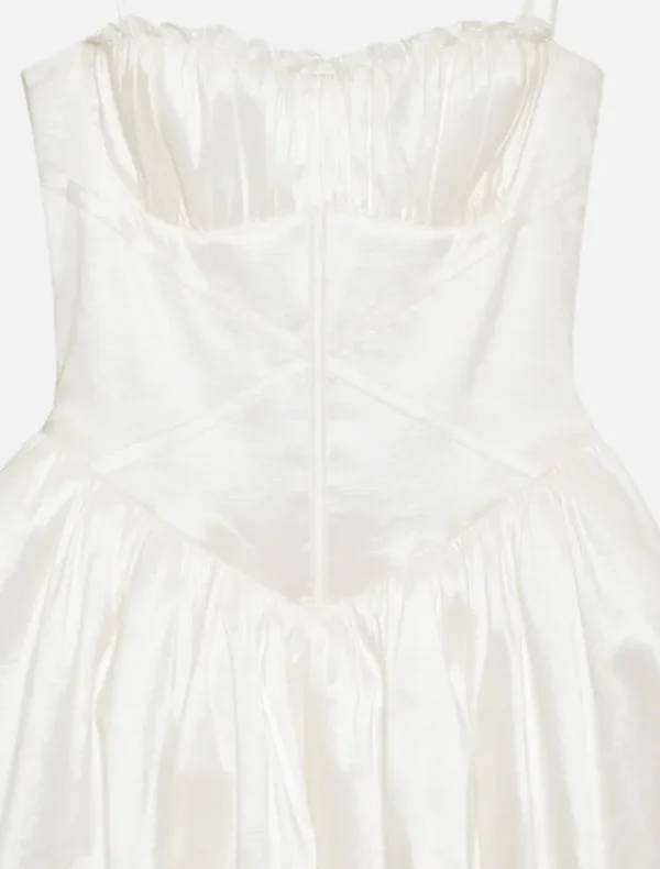 For Love & Lemons Evelyn Mini Dress - White< Mini Dresses | Shoulder Bag