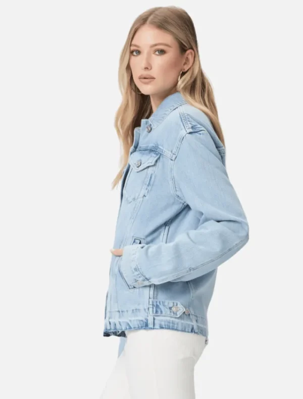 PAIGE Felix Jacket - Fifi Distressed< Denim | Jackets / Coats