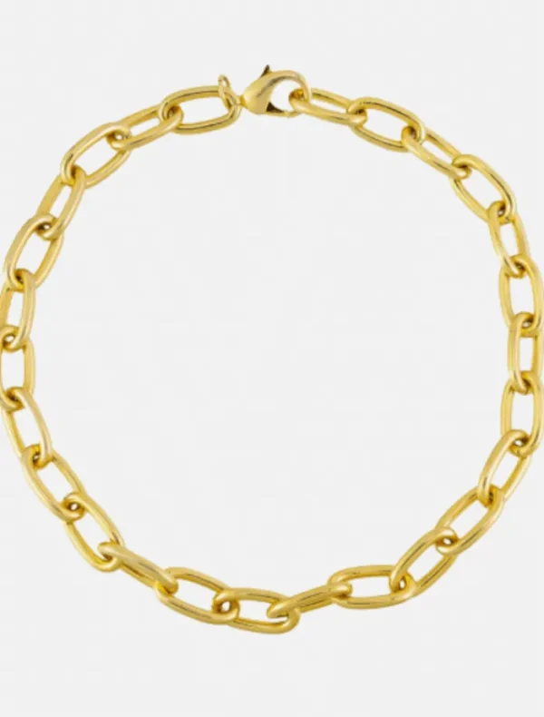 Jolie and Deen Fleur Necklace - Gold< Necklaces