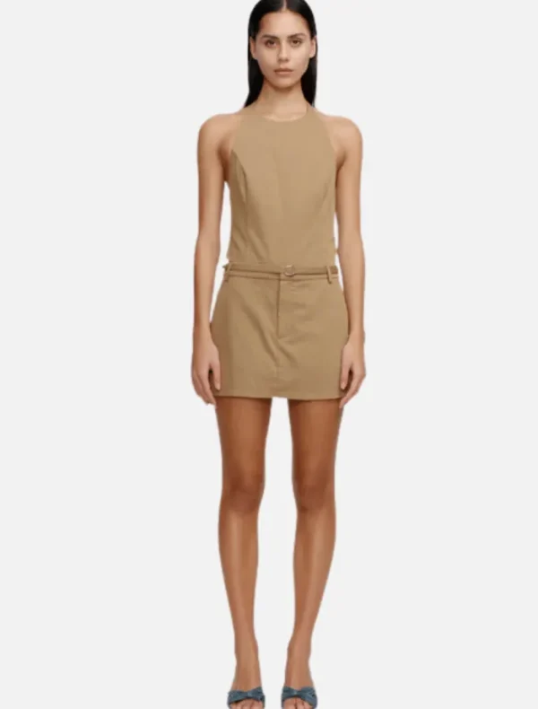 Ownley Gabe Mini Skirt - Caramel< Skirts