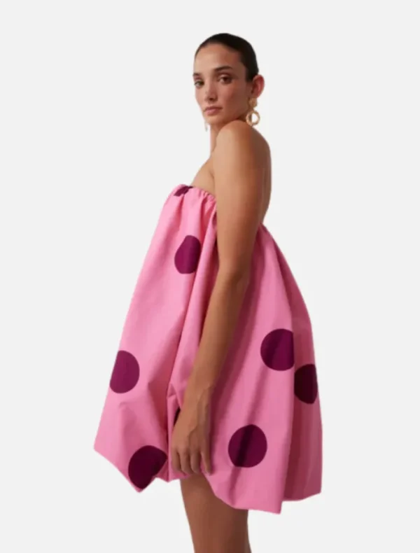 The Wolf Gang Gaia Bubble Dress - Candy Spot< Mini Dresses