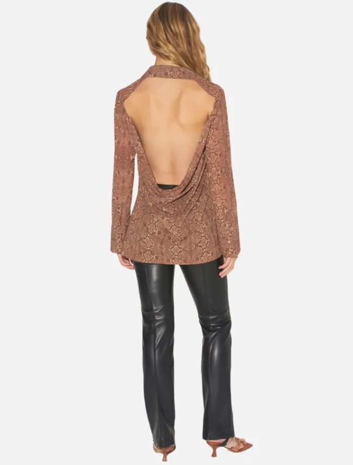greta_shirt__serpent_1.webp Hansen & Gretel Greta Shirt - Serpent< Shirt Dresses | Long Sleeve Dresses