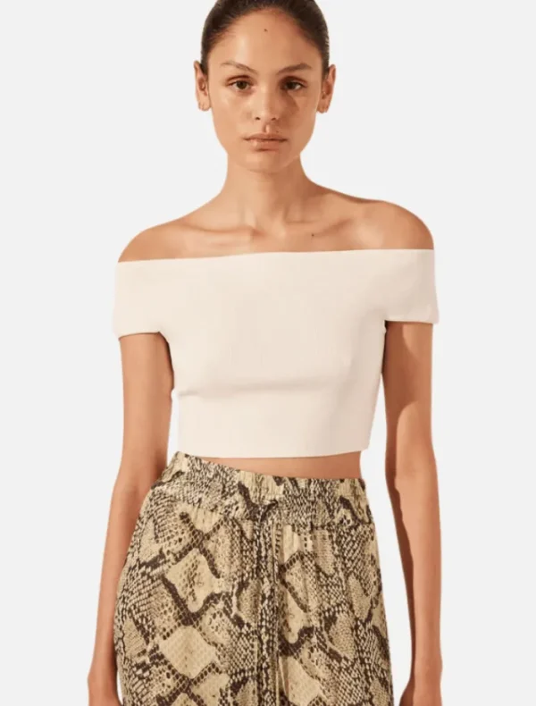 Shona Joy Hadiya Relaxed Pant - Almond/Multi< Pants