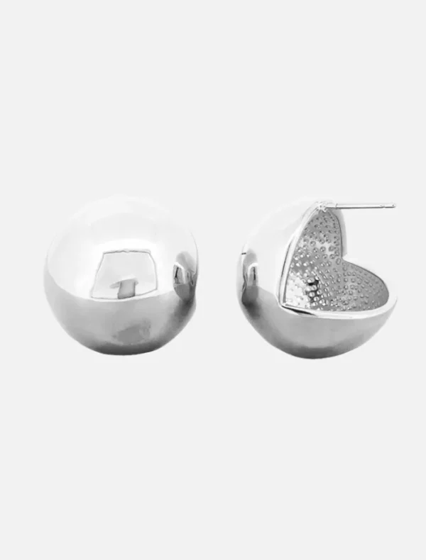 Jolie and Deen Henrietta Earrings - Silver< Earrings