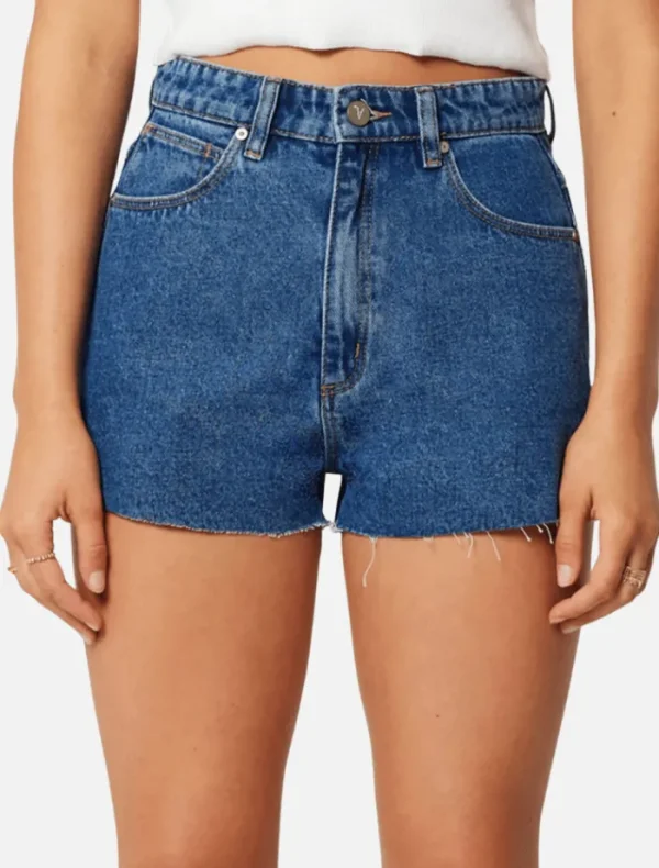 Abrand High Relaxed Short - Bella< Denim | Shorts