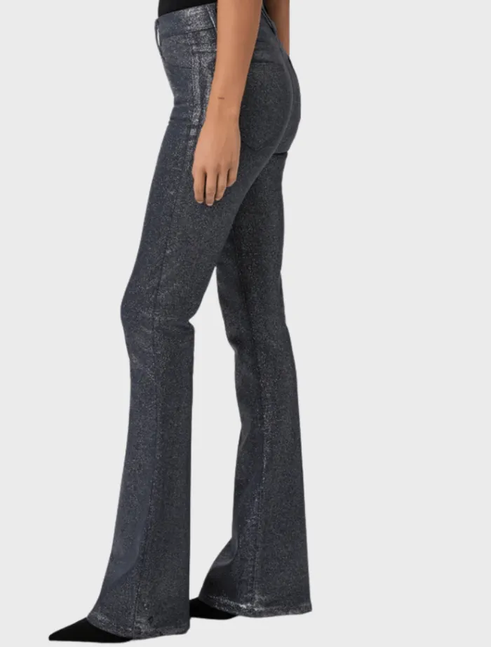 high_rise_lou_lou__navysi_2.webp PAIGE High Rise Lou Lou - Navy/Silver Glitter Luxe Coating< Pants | Denim