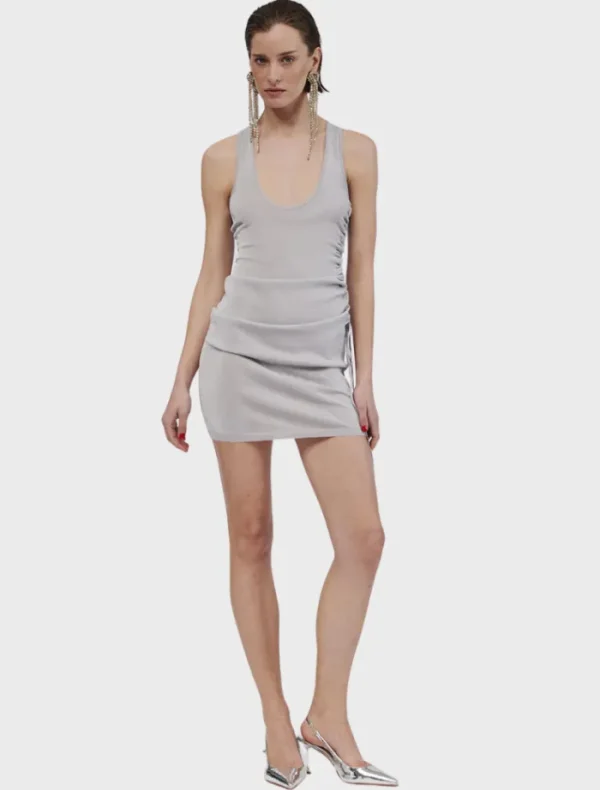 Suboo Ibiza Mini Dress - Silver< Casual Dresses | Mini Dresses