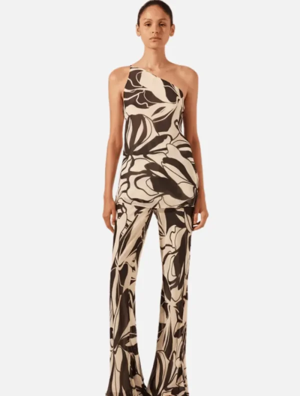 Shona Joy Imane Cami - Cream/Black< Casual Dresses