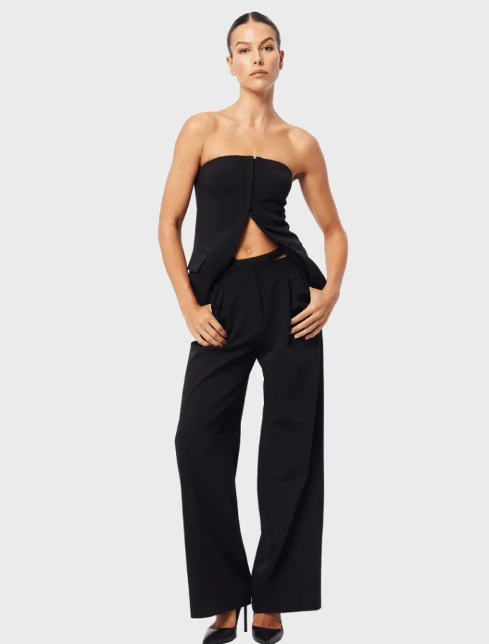 in_formation_top__black_1.webp Mossman In Formation Top - Black< Casual Dresses | Denim
