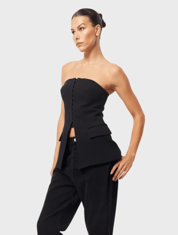 Mossman In Formation Top - Black< Casual Dresses | Denim