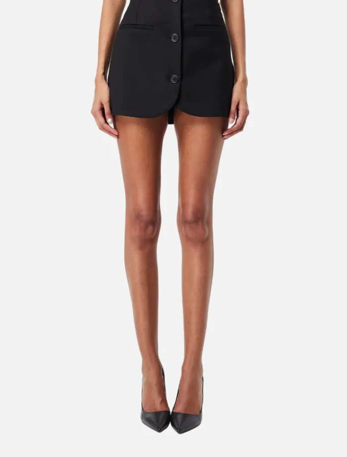 in_pursuit_mini_skirt__bl_2.webp Mossman In Pursuit Mini Skirt - Black< Skirts