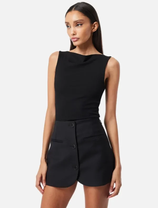 Mossman In Pursuit Mini Skirt - Black< Skirts