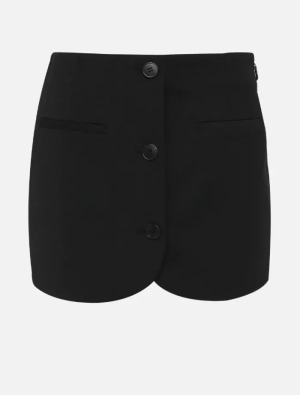 Mossman In Pursuit Mini Skirt - Black< Skirts