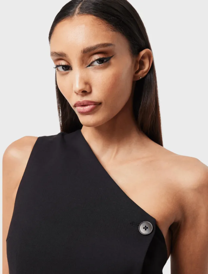 in_pursuit_vest__black_2.webp Mossman In Pursuit Vest - Black< Mini Dresses | Midi Dresses
