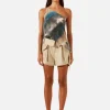 Shona Joy Jardin Silk Cami - Aqua/Multi< Tops