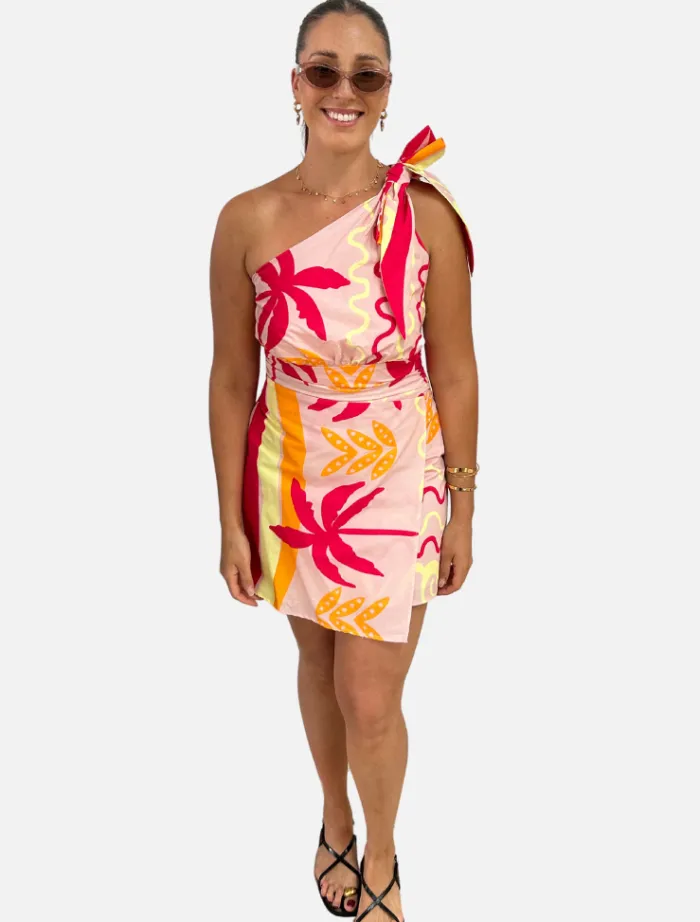 jolene_mini_dress__multi_0.webp Insurge Clothing Jolene Mini Dress - Multi< Casual Dresses | Mini Dresses