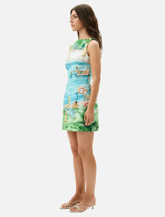 juliette_dress__poolside__3.webp Roame Juliette Dress - Poolside Affair< Casual Dresses | Mini Dresses