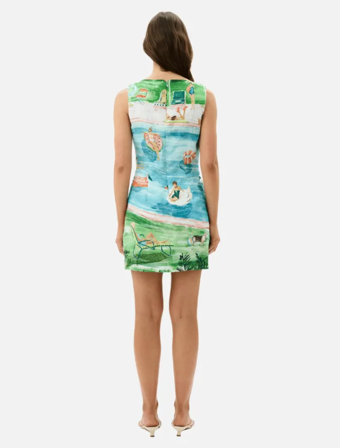 juliette_dress__poolside__4.webp Roame Juliette Dress - Poolside Affair< Casual Dresses | Mini Dresses